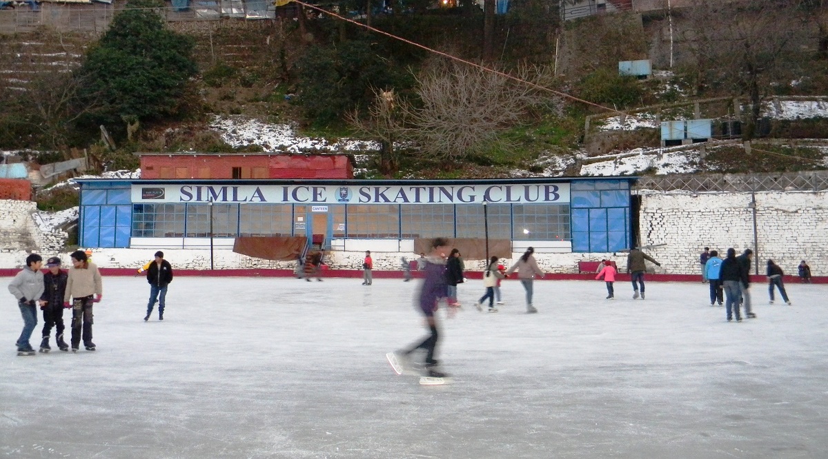 Ice Skating at Circular Road